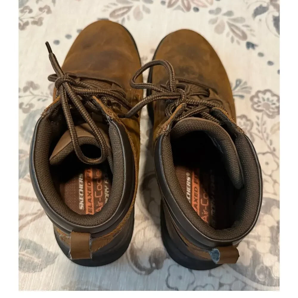 Skechers Relaxed Fit Segment Garnet Boots Men Size 11